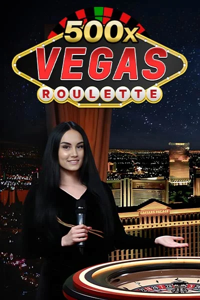 Vegas Roulette 500x live casino
